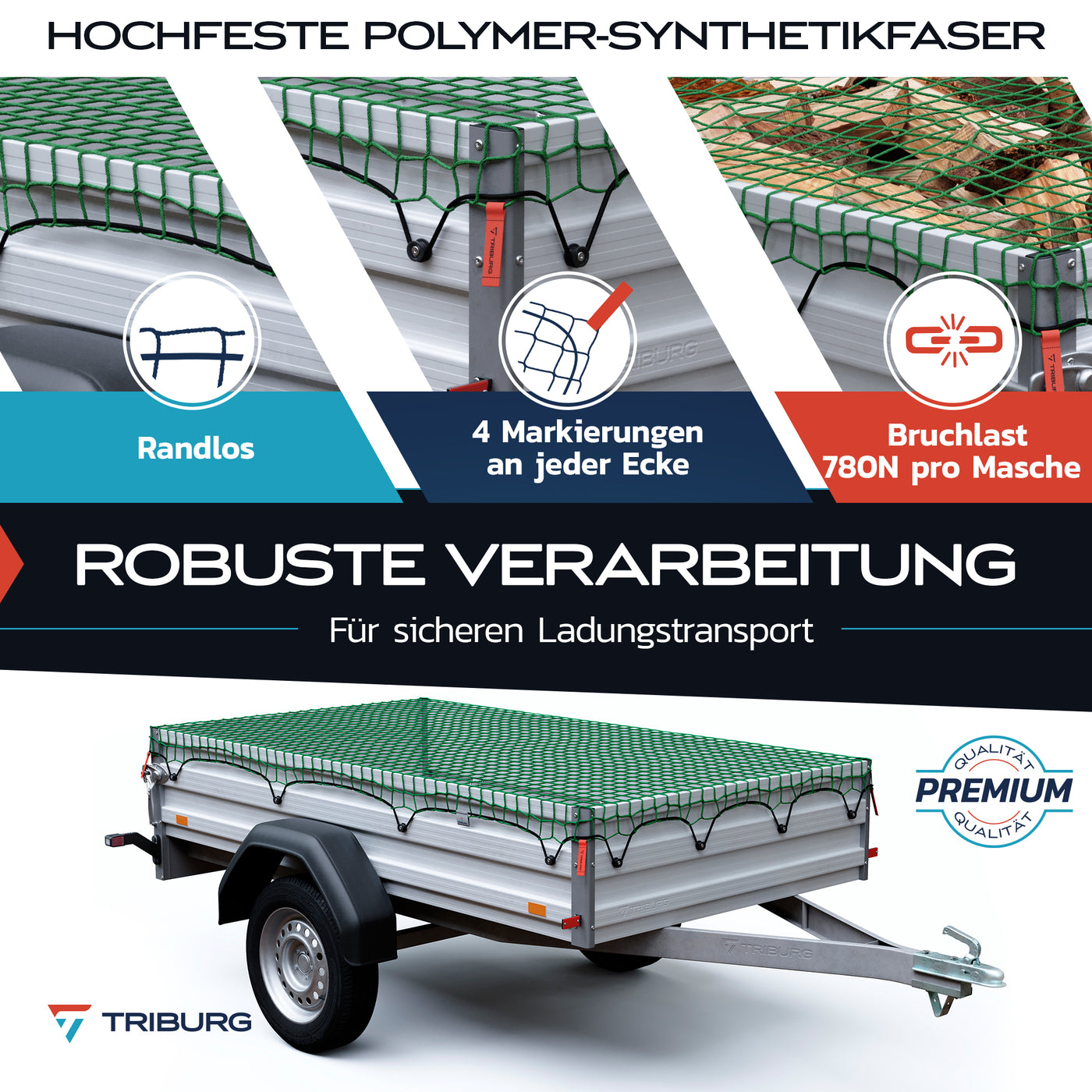 Werkzeuge - Anhängernetz feinmaschig in Duisburg - Duisburg-Süd, Nutzfahrzeugteile & Zubehör